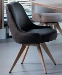 Möbel Inhofer Henders & Hazel Stuhl Rocco mit Holzgestell Angebot