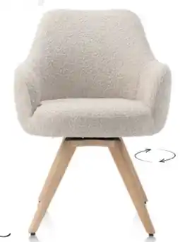 Möbel Inhofer Henders & Hazel Armlehnstuhl Brioni mit Holzgestell Angebot