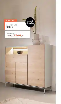 Möbel Inhofer Highboard niora Angebot