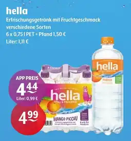 Getränke Hoffmann hella Erfrischungsgetränk mit Fruchtgeschmack Angebot