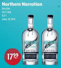 Getränke Hoffmann Northern Narration Dry Gin Angebot