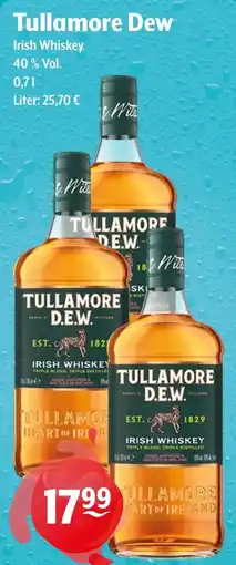 Getränke Hoffmann Tullamore Dew Irish Whiskey 40% Vol. Angebot