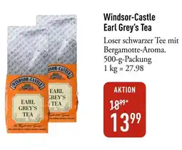 Galeria Markthalle Windsor-Castle Earl Grey's Tea Angebot