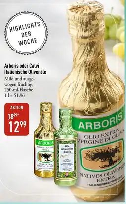 Galeria Markthalle Arboris oder Calvi Italienische Olivenöle Angebot