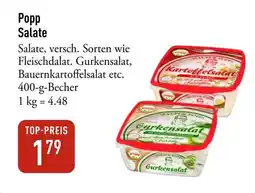 Galeria Markthalle Popp Salate Angebot