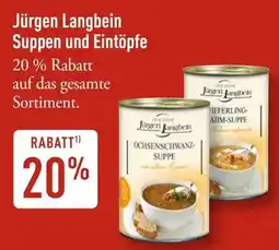 Galeria Markthalle Jürgen Langbein Suppen und Eintöpfe Angebot