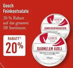 Galeria Markthalle Gosch Feinkostsalate Angebot