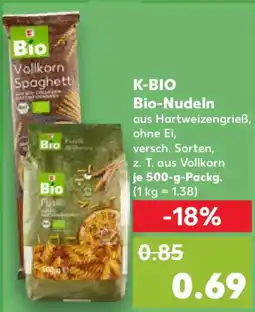 Kaufland K-BIO Bio-Nudeln Angebot