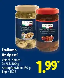 Lidl Italiamo Antipasti Angebot