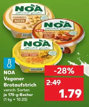 Kaufland NOA Veganer Brotaufstrich Angebot