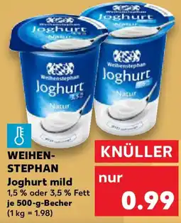 Kaufland WEIHEN- STEPHAN Joghurt mild Angebot