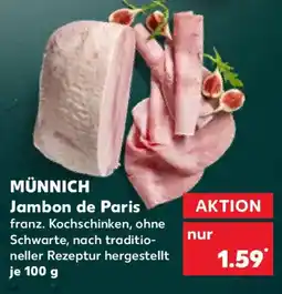 Kaufland MÜNNICH Jambon de Paris Angebot