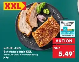 Kaufland K-PURLAND Schweinebauch XXL Angebot
