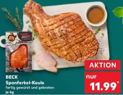 Kaufland BECK Spanferkel-Keule Angebot