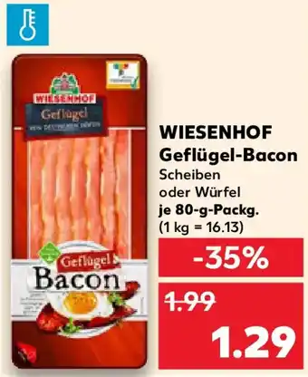 Kaufland WIESENHOF Geflügel-Bacon Angebot