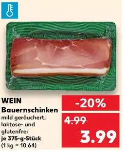 Kaufland WEIN Bauernschinken Angebot