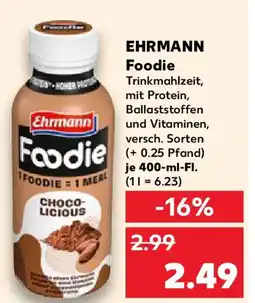 Kaufland EHRMANN Foodie Angebot