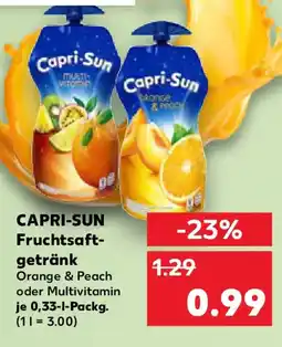 Kaufland CAPRI-SUN Fruchtsaftgetränk Angebot