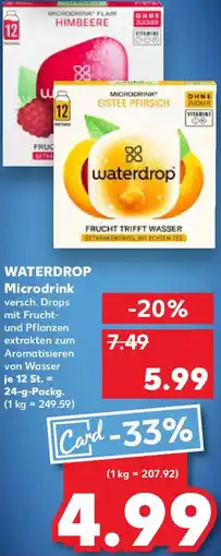 Kaufland WATERDROP Microdrink Angebot