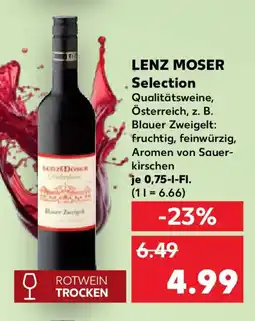 Kaufland LENZ MOSER Selection Angebot
