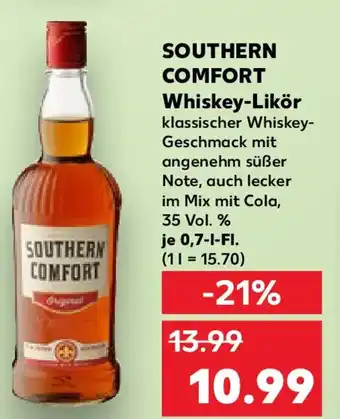 Kaufland SOUTHERN COMFORT Whiskey-Likör Angebot
