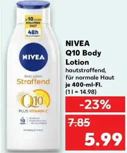 Kaufland NIVEA Q10 Body Lotion Angebot
