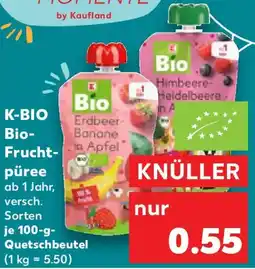 Kaufland K-BIO Bio- Fruchtpüree Angebot