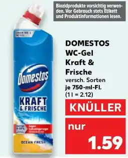 Kaufland DOMESTOS WC-Gel Kraft & Frische Angebot