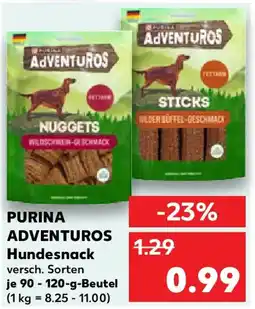Kaufland PURINA ADVENTUROS Hundesnack Angebot