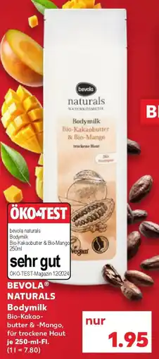 Kaufland BEVOLA NATURALS Bodymilk Angebot
