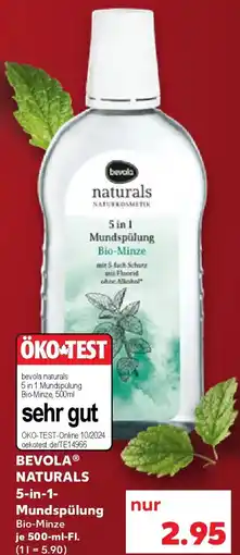 Kaufland BEVOLA NATURALS Mundspülung Angebot