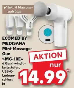 Kaufland ECOMED BY MEDISANA Mini-Massage Gun MG-10E Angebot