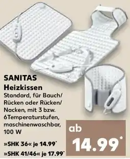 Kaufland SANITAS Heizkissen SHK 36 Angebot