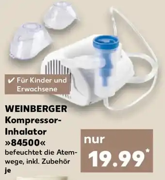 Kaufland WEINBERGER Kompressor- Inhalator 84500 Angebot