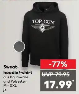 Kaufland TOP GUN Sweathoodie/-shirt Angebot