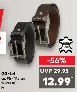 Kaufland TOP GUN Gürtel Angebot