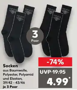 Kaufland TOP GUN Socken Angebot