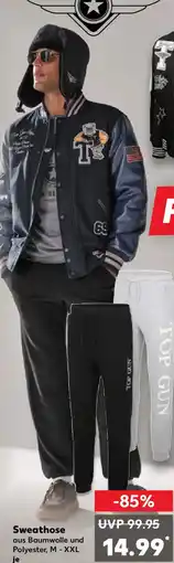 Kaufland TOP GUN Sweathose Angebot