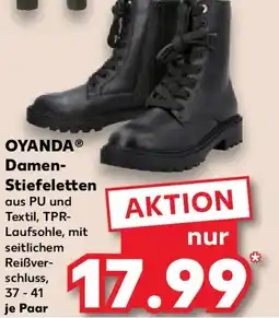 Kaufland OYANDA Damen- Stiefeletten Angebot