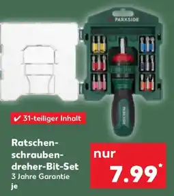 Kaufland Ratschenschraubendreher-Bit-Set Angebot