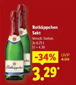 Lidl Rotkäppchen Sekt Angebot