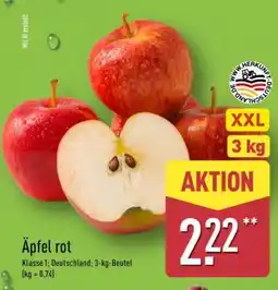 Aldi Nord Äpfel rot Angebot