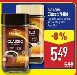 Aldi Nord BARISSIMO Classic/Mild Angebot