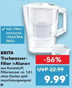 Kaufland BRITA Tischwasserfilter Aluna Angebot