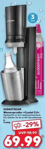 Kaufland SODASTREAM Wassersprudler Crystal 3.0 Angebot