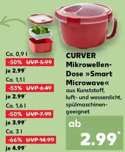 Kaufland CURVER Mikrowellen- Dose Smart Microwave Ca. 0.9 l Angebot