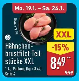Aldi Nord Hähnchenbrustfilet-Teilstücke XXL Angebot