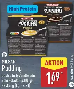 Aldi Nord MILSANI Pudding Angebot