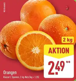 Aldi Nord Orangen Angebot
