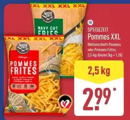 Aldi Nord SPEISEZEIT Pommes XXL Angebot